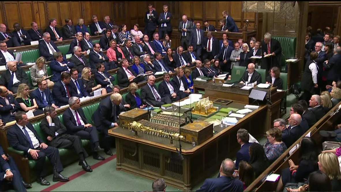 Reino Unido: Johnson pide elecciones anticipadas y reitera su intención de abandonar la UE en octubre