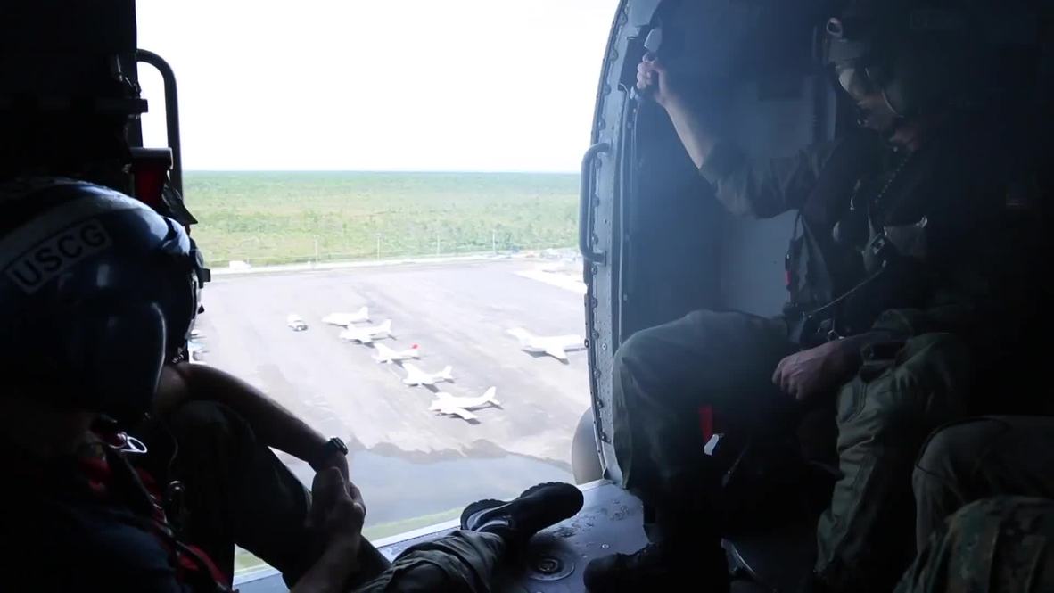 Bahamas: US Coast Guard fly in after devastating Hurricane Dorian