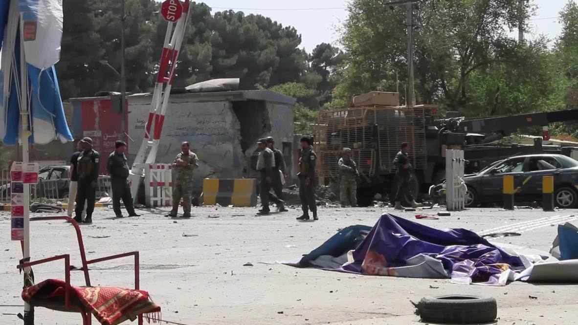 Afganistán: 10 muertos tras atentado con coche bomba cerca de la embajada de EE.UU. en Kabul