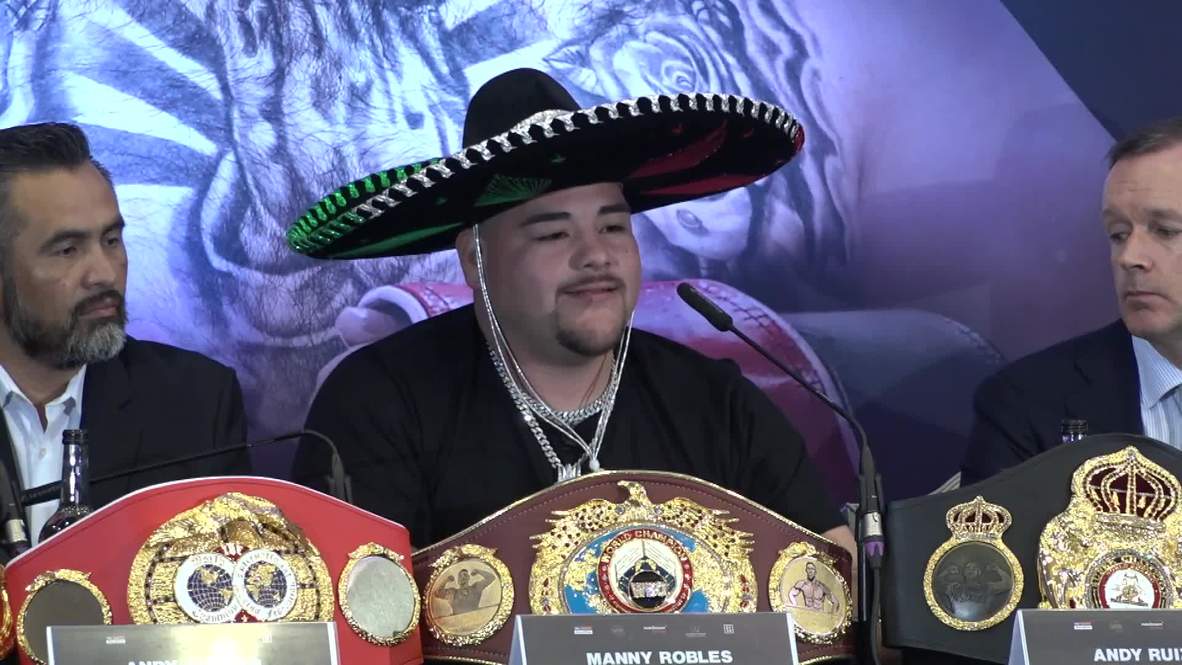 Reino Unido: Joshua llama a Ruiz "el mejor peso pesado del mundo" antes de la revancha de diciembre