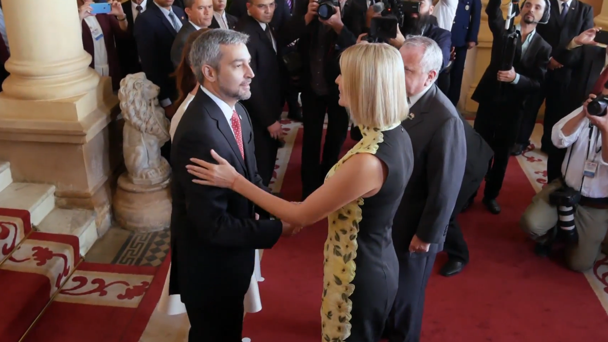 Paraguay: Ivanka Trump se reúne con el presidente Abdo Benítez en Asunción