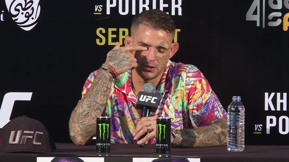 UAE: 'I just let myself down' - Teary-eyed Poirier after loss to Khabib