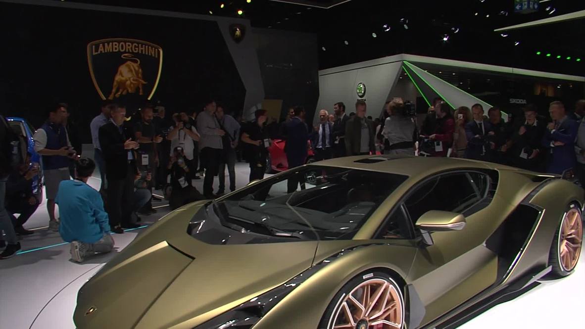 El primer coche eléctrico de Lamborghini debuta en el Salón del Automóvil de Frankfurt
