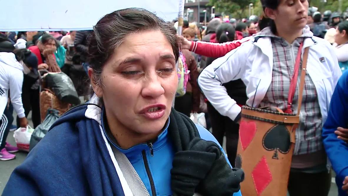 Argentina: Violentos choques en protesta antigubernamental en Buenos Aires