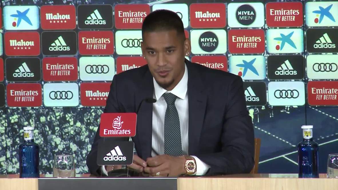 Spain: Alphonse Areola gives presser as new Real Madrid goalkeeper