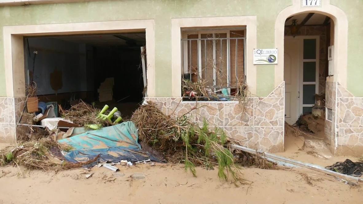 España: Caos y destrucción tras las inundaciones en Ontinyent