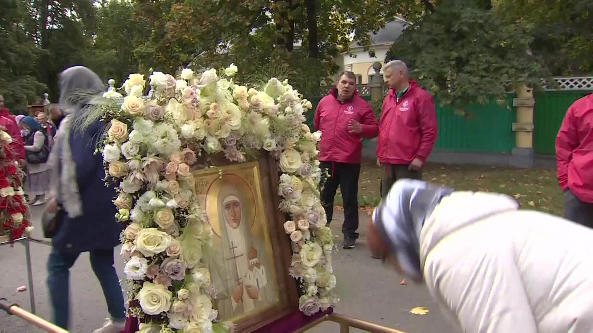 Россия: Крестный ход в Московской области