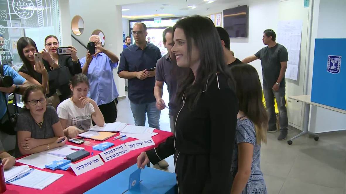 Israel: Former Justice Minister Shaked casts ballot in general election