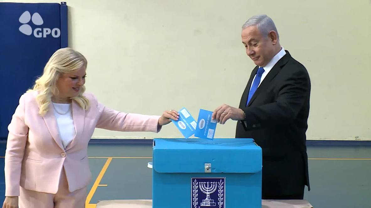 Israel: PM Netanyahu casts his vote in general election