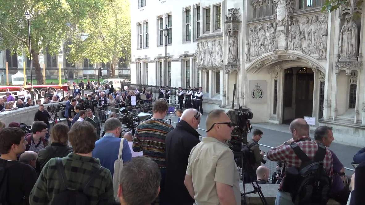 UK: Boris Johnson branded 'father of the lies' at Supreme Court hearing