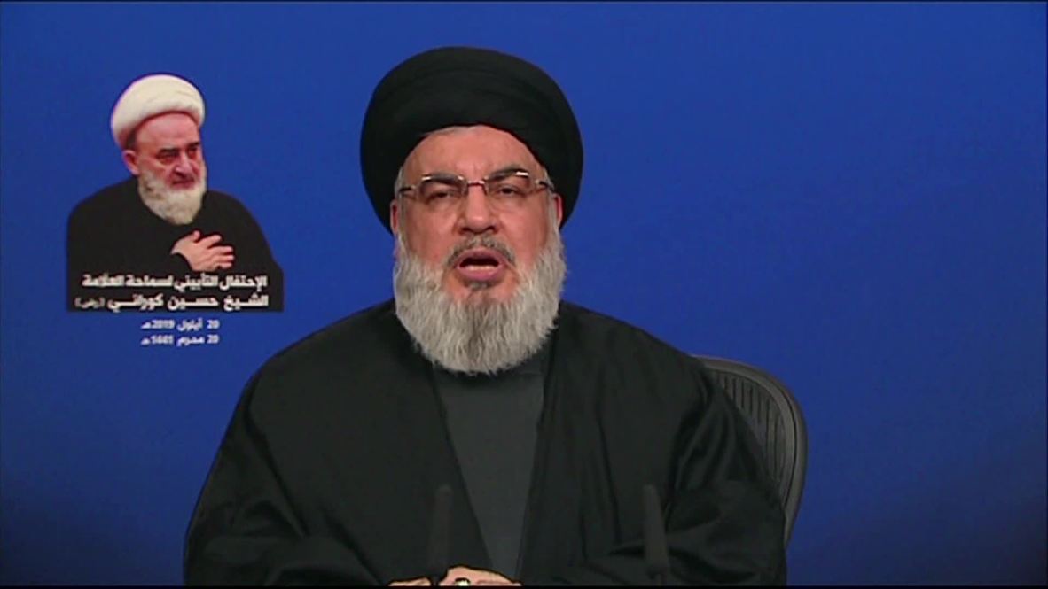 لبنان: نصر الله يقول إن الحرب على إيران ستدمر "السعودية"