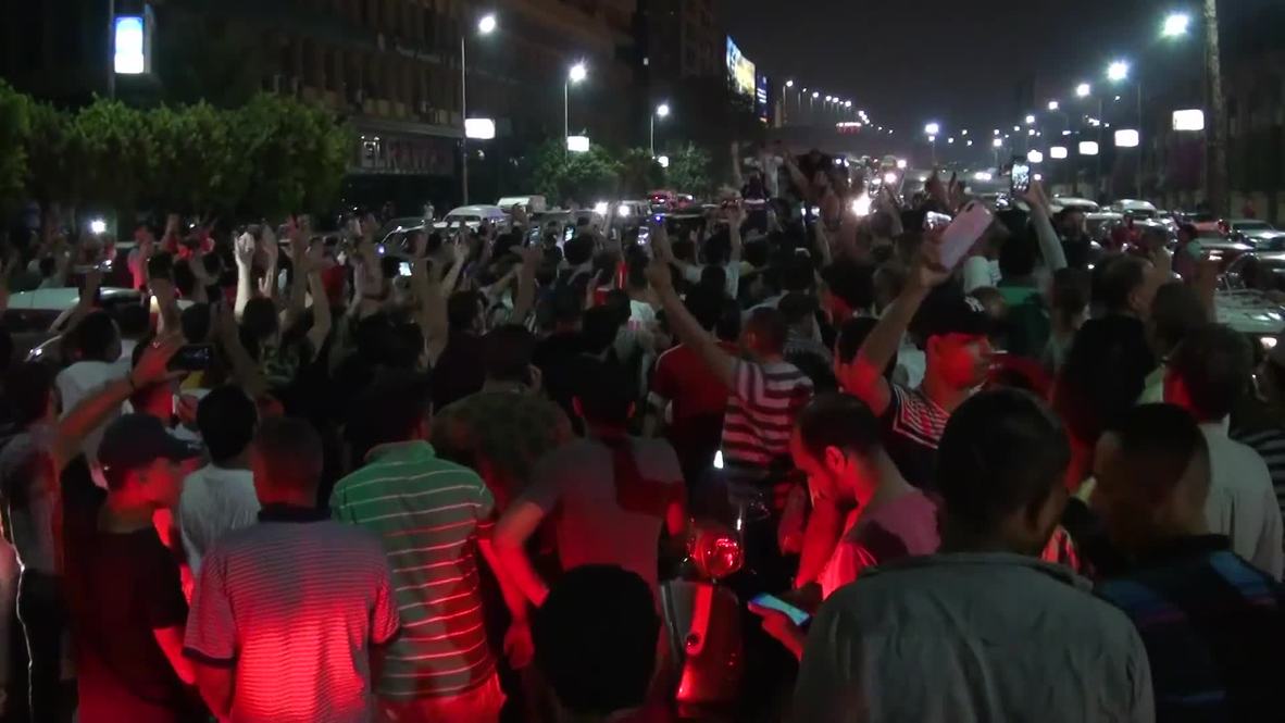 Egypt: Tear gas used at protest against President Fattah al-Sisi