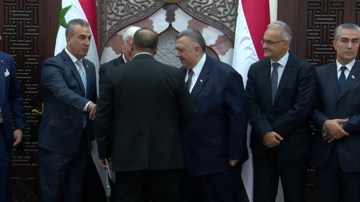 سوريا: رئيس البرلمان السوري يستقبل برلمانيين وسياسيين إيطاليين