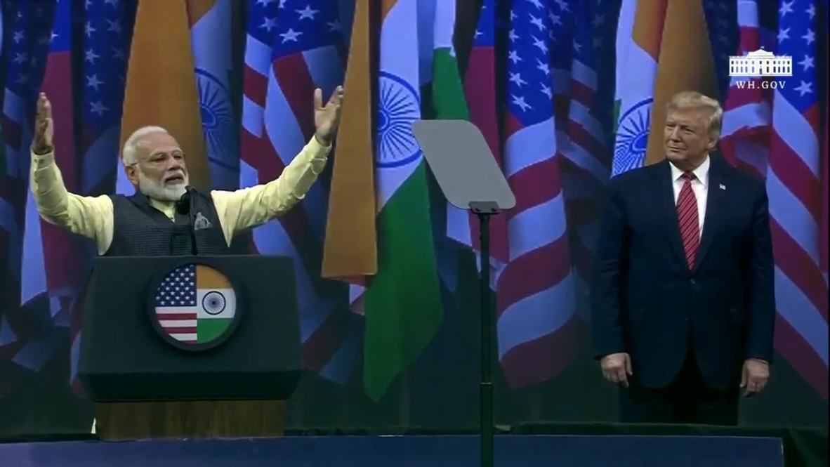 USA: Trump praises relationship with India at ‘Howdy Modi’ rally in Houston