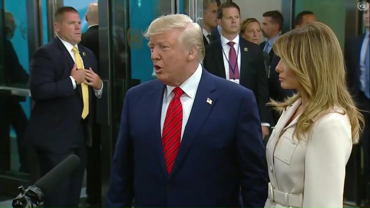 ONU: "Es una caza de brujas" – Trump sobre el "impeachment" a su llegada a la AGNU
