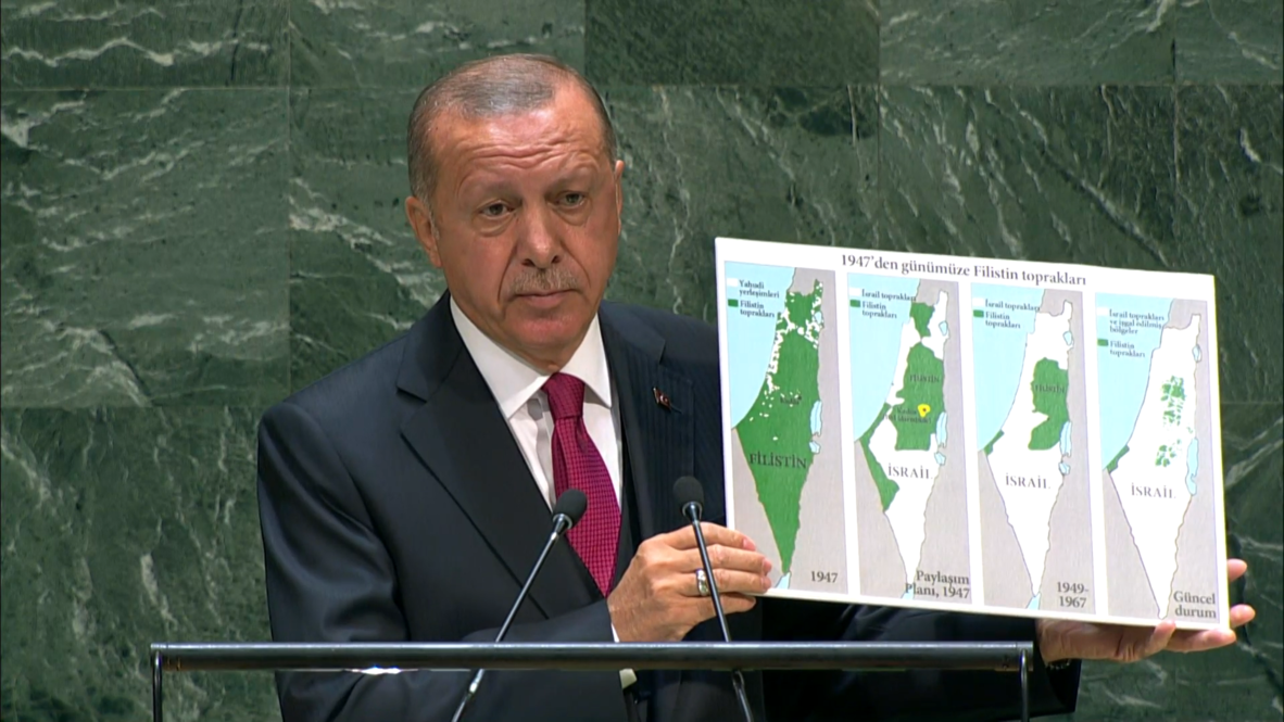 الأمم المتحدة: أردوغان يقول إن امتلاك الأسلحة النووية يجب أن يكون مسموحا للجميع أو ممنوعا للجميع
