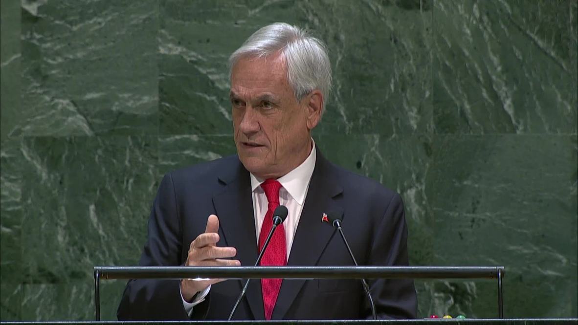 ONU: Piñera afirma que Venezuela es “una causa que compromete a toda América Latina”