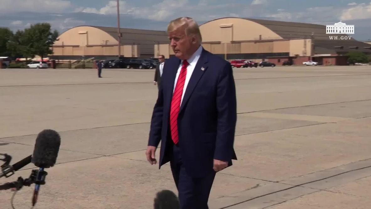 EE.UU:: Trump critica el inicio del proceso de "impeachment" y lo califica como "otra cacería de brujas"