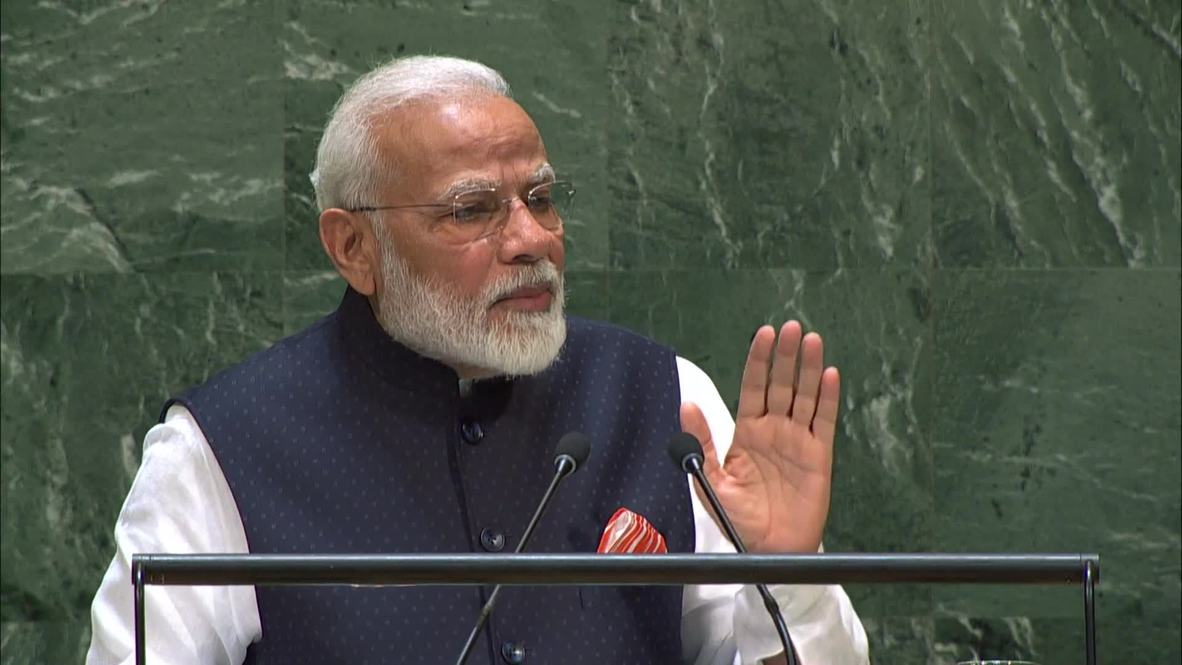 ONU: India es una "nación líder" en la lucha contra el cambio climático - Modi en la AGNU