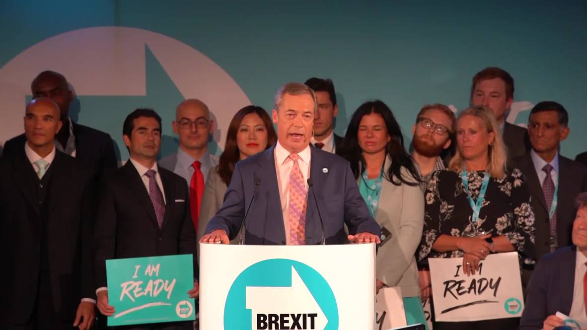 UK: Brexit Party's Farage confident Leave would win second referendum