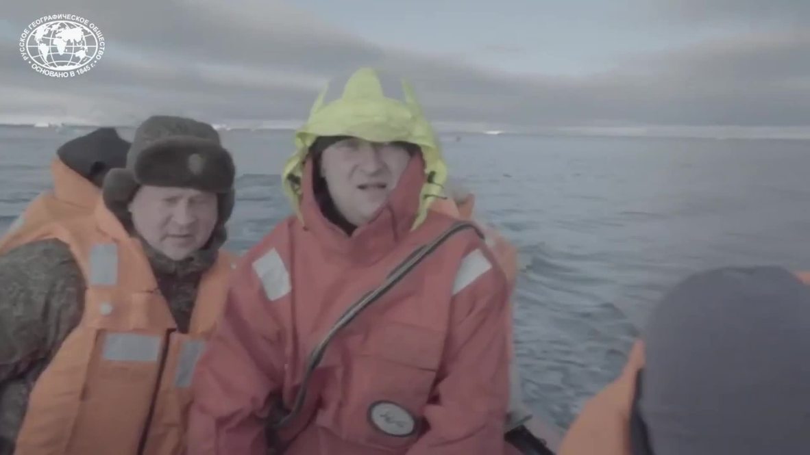 Russia: Walrus attacks boat of Northern Fleet expedition members