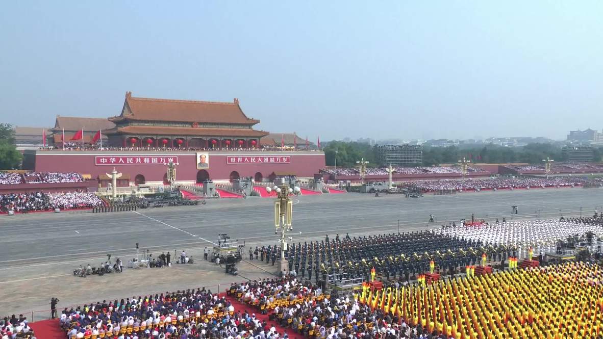 China: Desfile militar en Pekín marca el 70º aniversario de la República Popular China