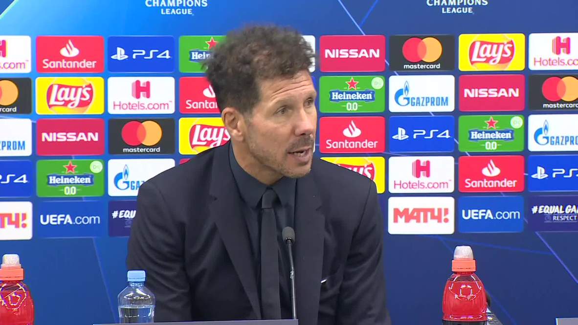 Russia: Simeone praises Atletico attacking trio after Lokomotiv win