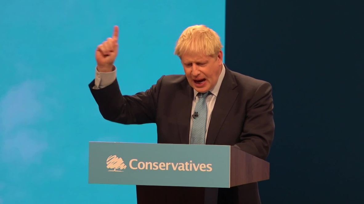 UK: 'We are ready' for a No Deal Brexit - Boris Johnson to Tory conference