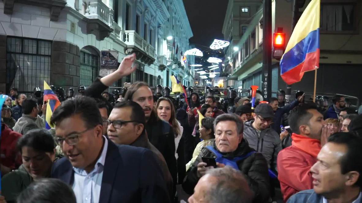 Ecuador: Multitudinaria movilización nacional contra el paquete de medidas de Lenín Moreno
