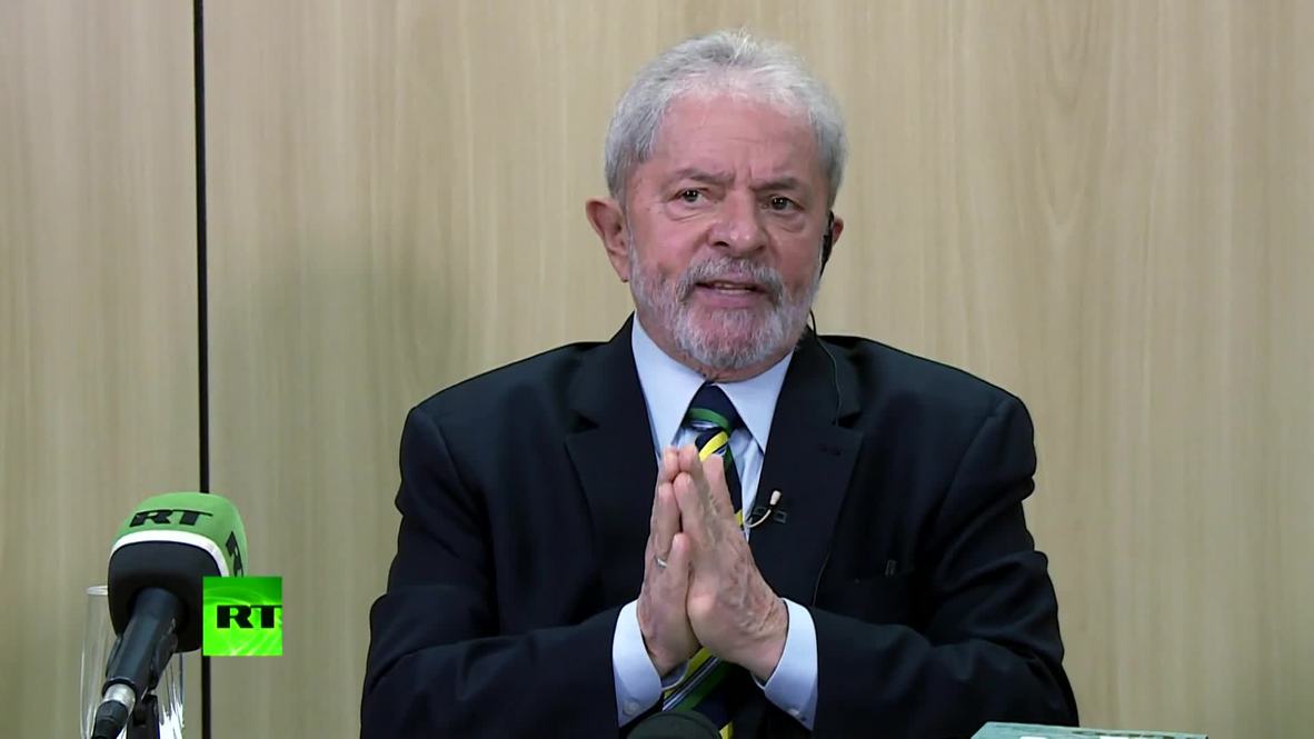 Brasil: Expresidente Lula critica la "locura de Trump" *CONTENIDO DE SOCIOS*