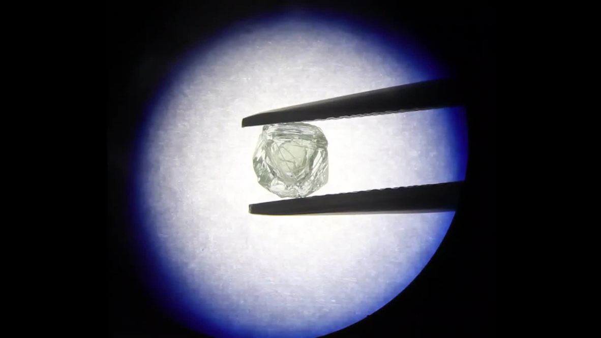 Diamonds are together! See first ever diamond trapped INSIDE second diamond