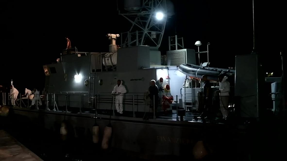 Italia: Al menos 9 muertos y 19 desaparecidos tras el naufragio de un barco en Lampedusa