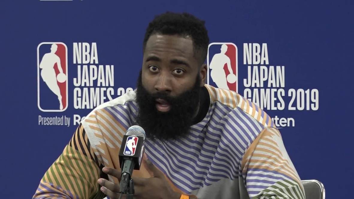Japan: China backlash 'not a distraction' - Houston Rockets star James Harden