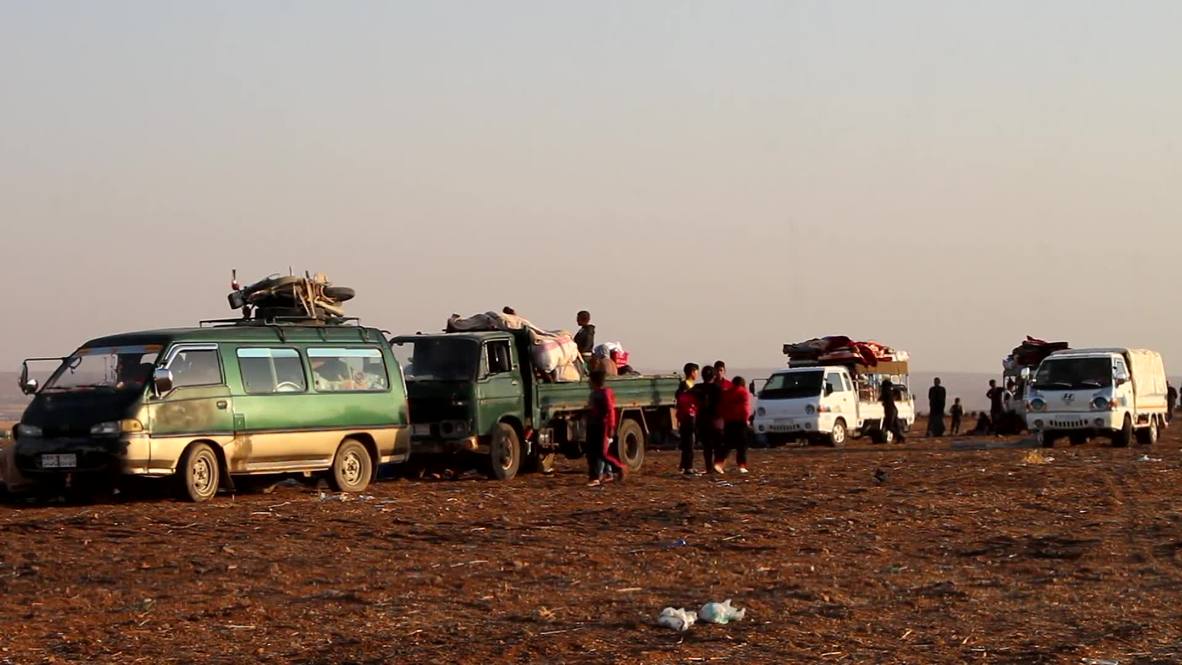 Siria: Civiles huyen de Kobane mientras el SDF y el SAA anuncian un acuerdo