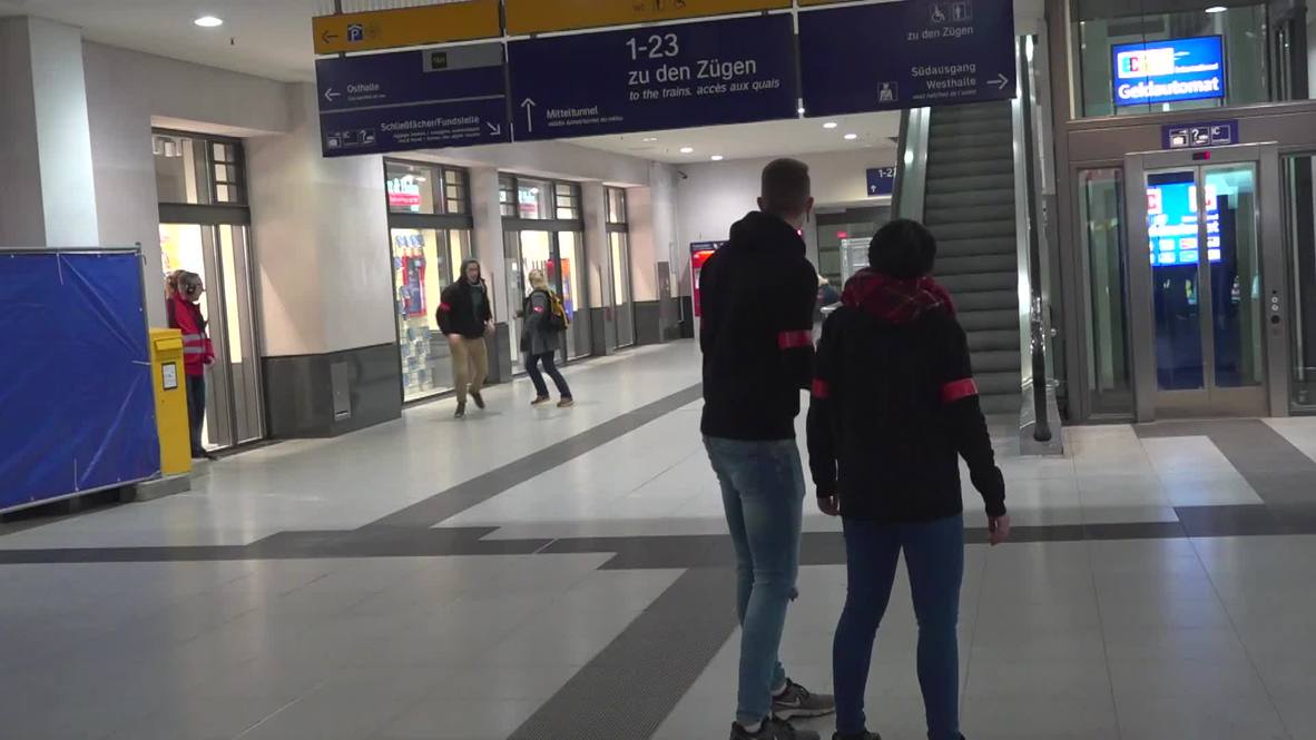 Germany: Nuremberg train station shuts down for massive anti-terror exercise