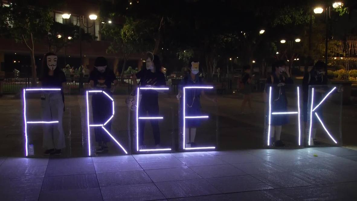 Hong Kong: Students defy mask ban as protests enter 19th weekend