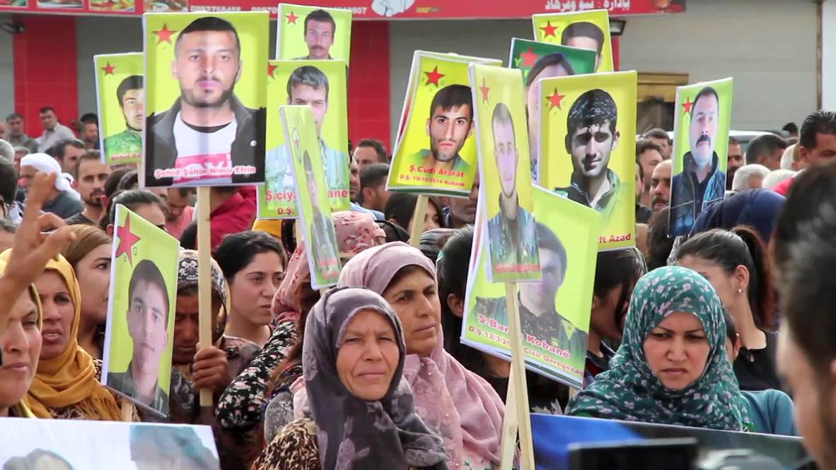 Syria: Thousands join protest over Turkish offensive’s civilian casualties in Kobane