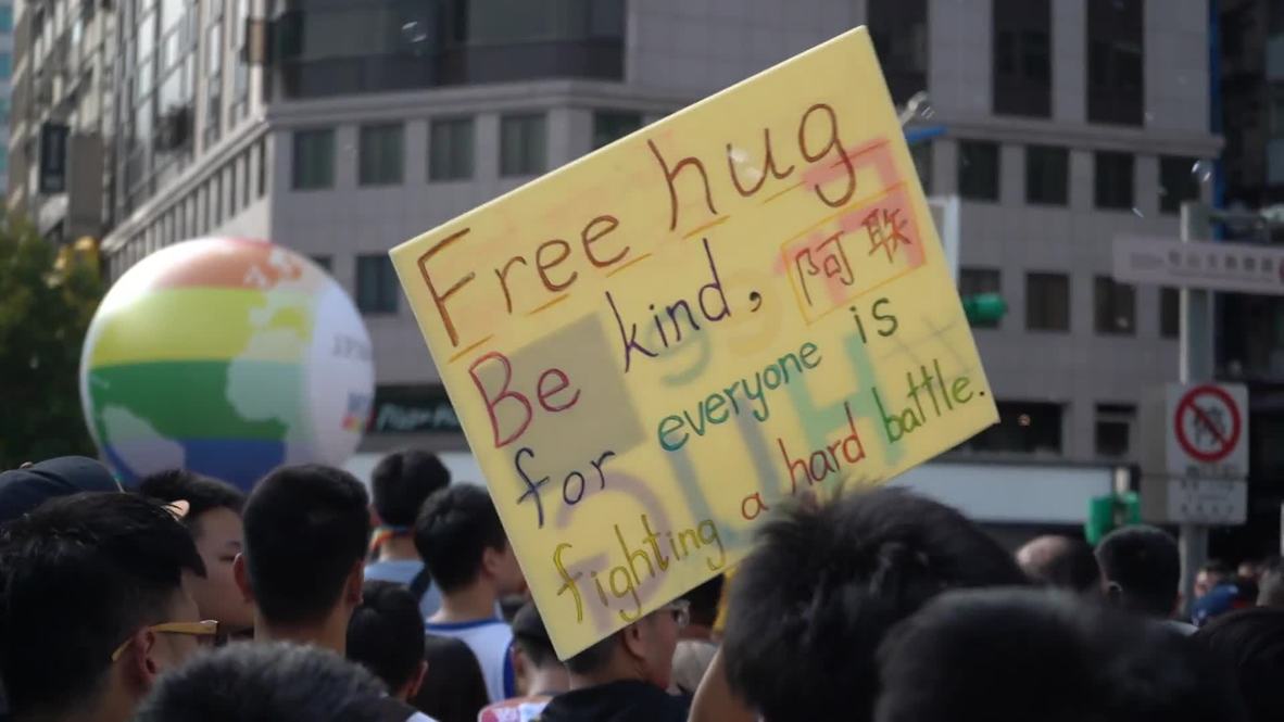 Taiwan: Pride celebrates first gay marriage legalisation in Asia