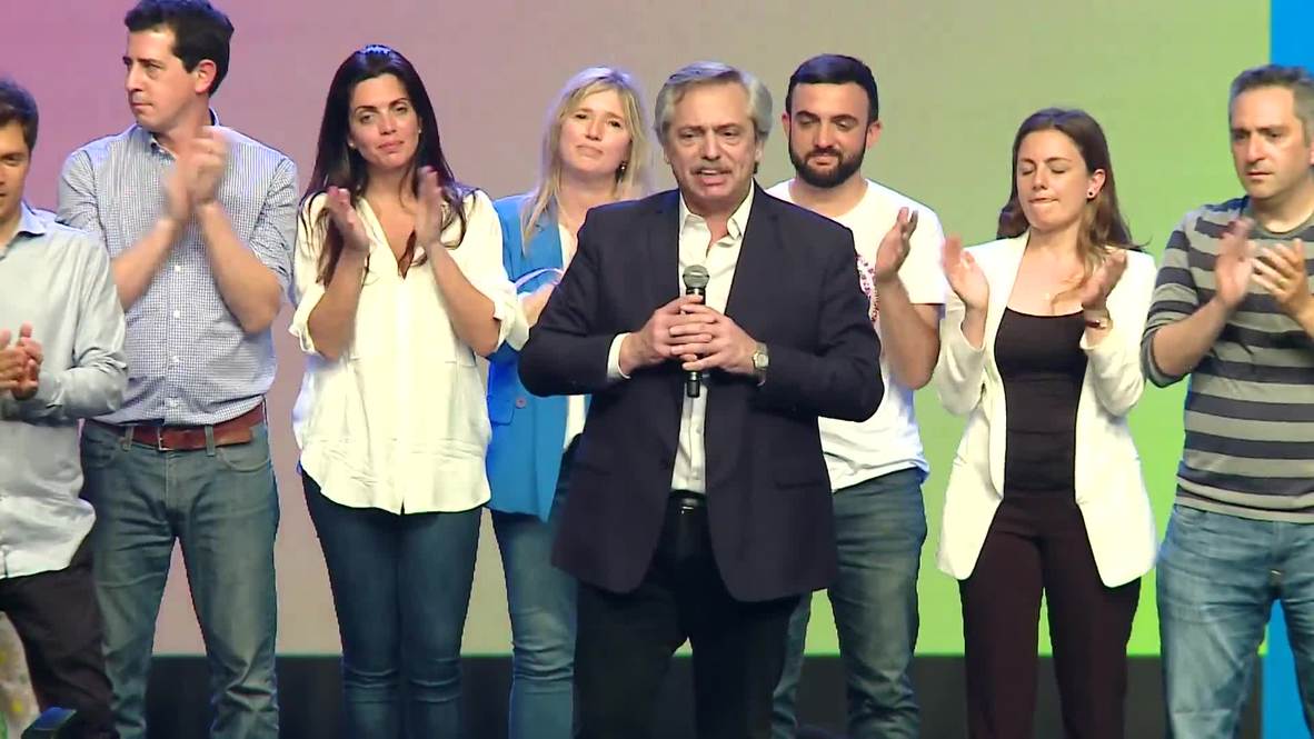 Argentina: Fernández promete "construir la Argentina que merecemos" tras ganar las elecciones