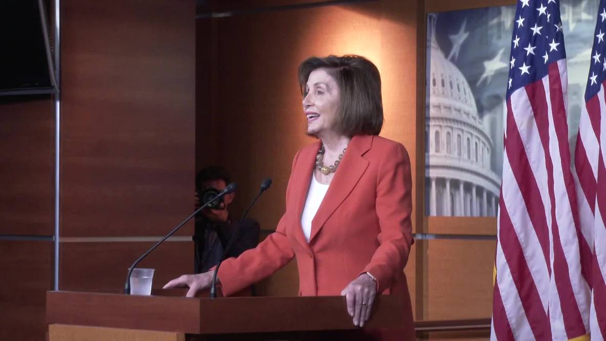 EE.UU.: "Los hechos son los que son" - Pelosi antes de la votación del 'impeachment'