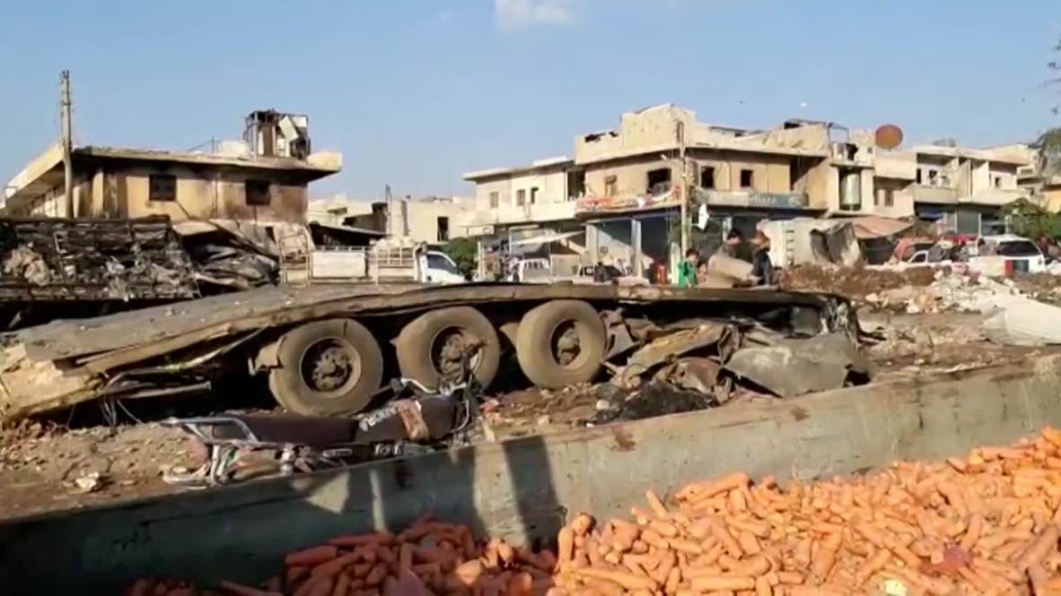 Syria: At least eight killed as car bomb explosion hits Afrin