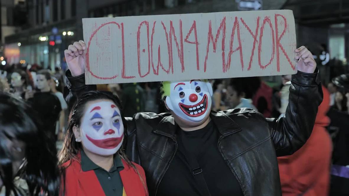 EE.UU.: Los 'Jokers' se apoderan del desfile de Halloween de Nueva York