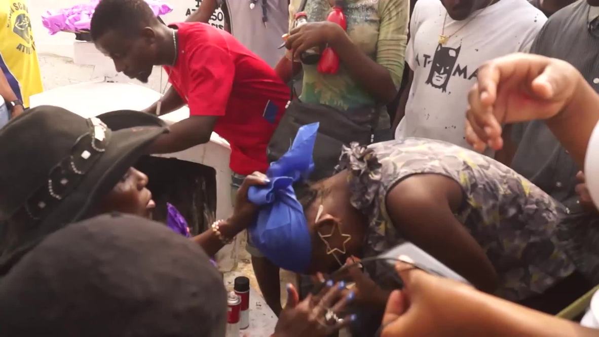 Haiti: Devotees honour Day of the Dead with voodoo rituals