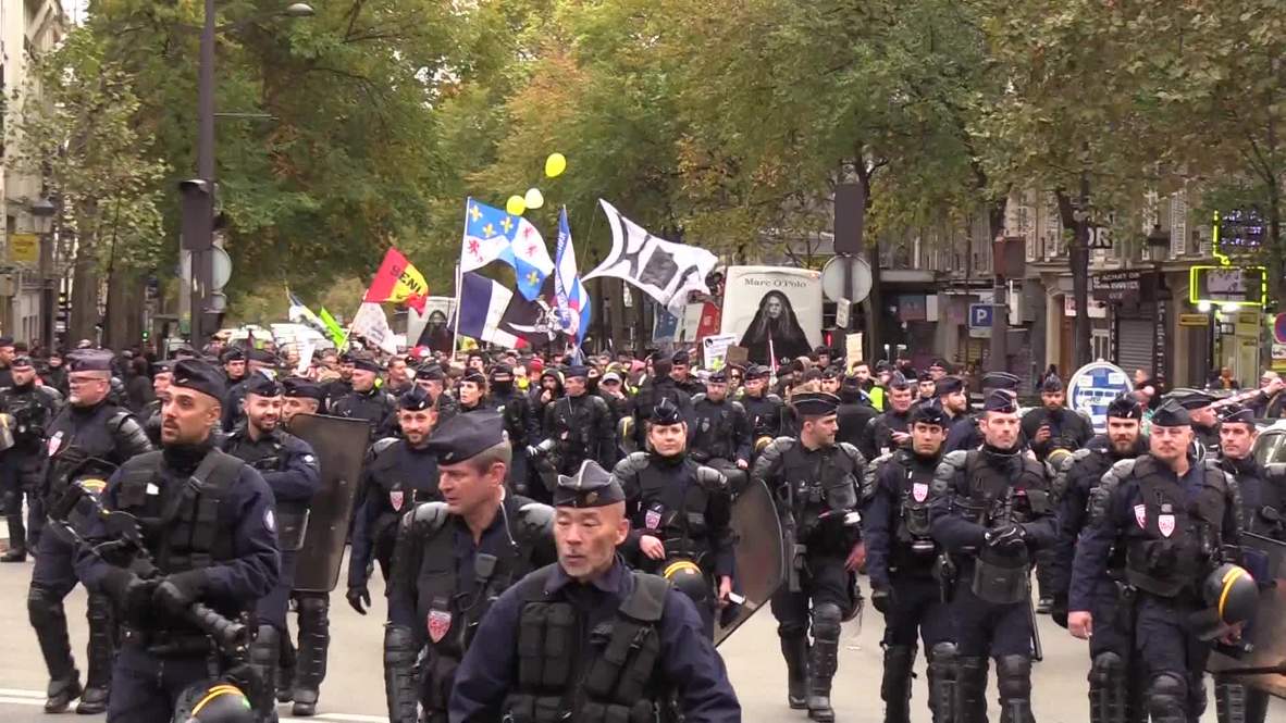 France: Yellow Vests out in force as first anniversary nears