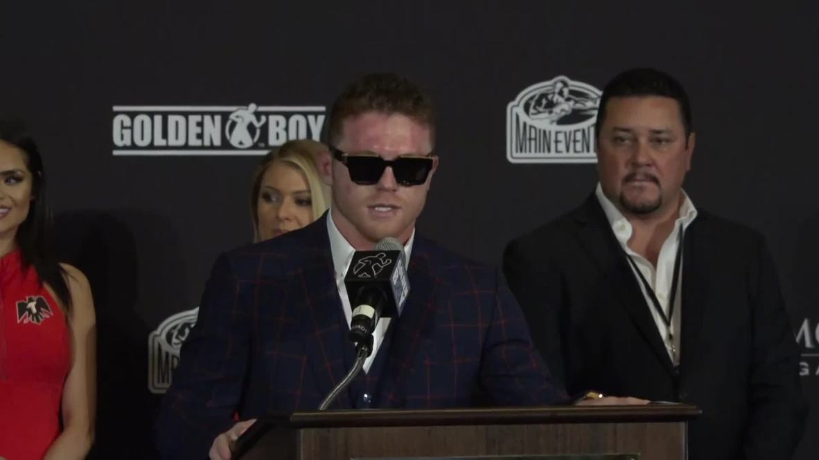 EE.UU.: Saúl "Canelo" Álvarez comenta su victoria por KO ante Kovalev en Las Vegas