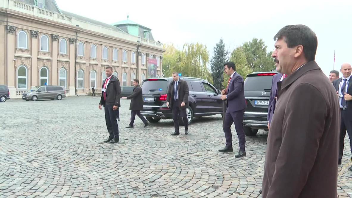 Hungary: Erdogan meets Hungarian President Ader in Budapest