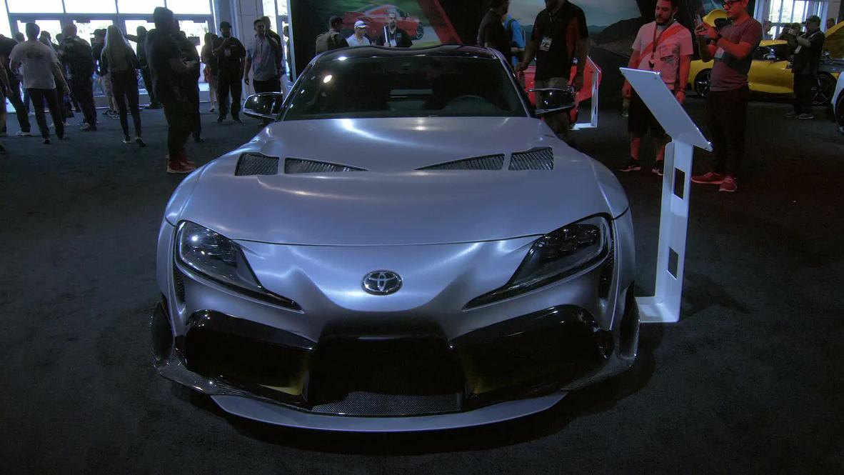 USA: Retro-inspired Toyota Supra 3000GT debuts at Las Vegas SEMA