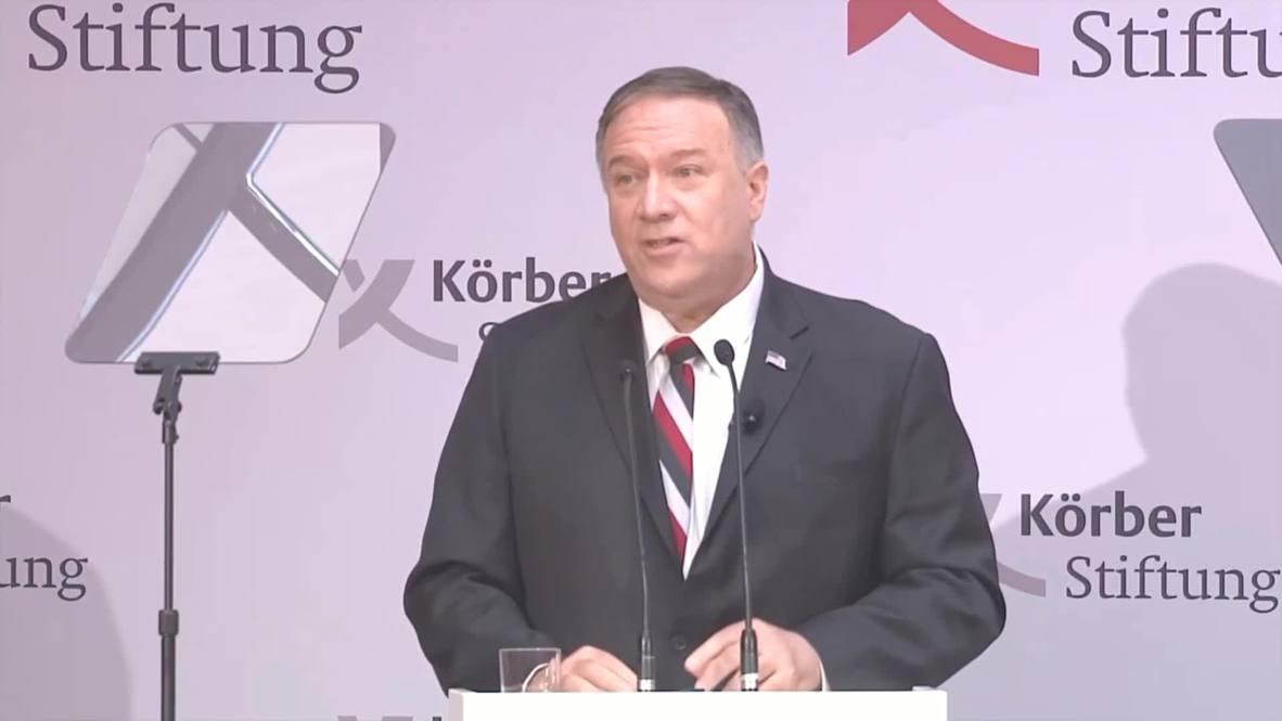 Germany: China's tactics 'horrifyingly familiar to former East Germans' - Pompeo