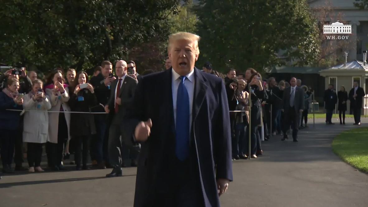 USA: Trump says 'hoax' impeachment hearings are 'just like the Russian witch hunt'