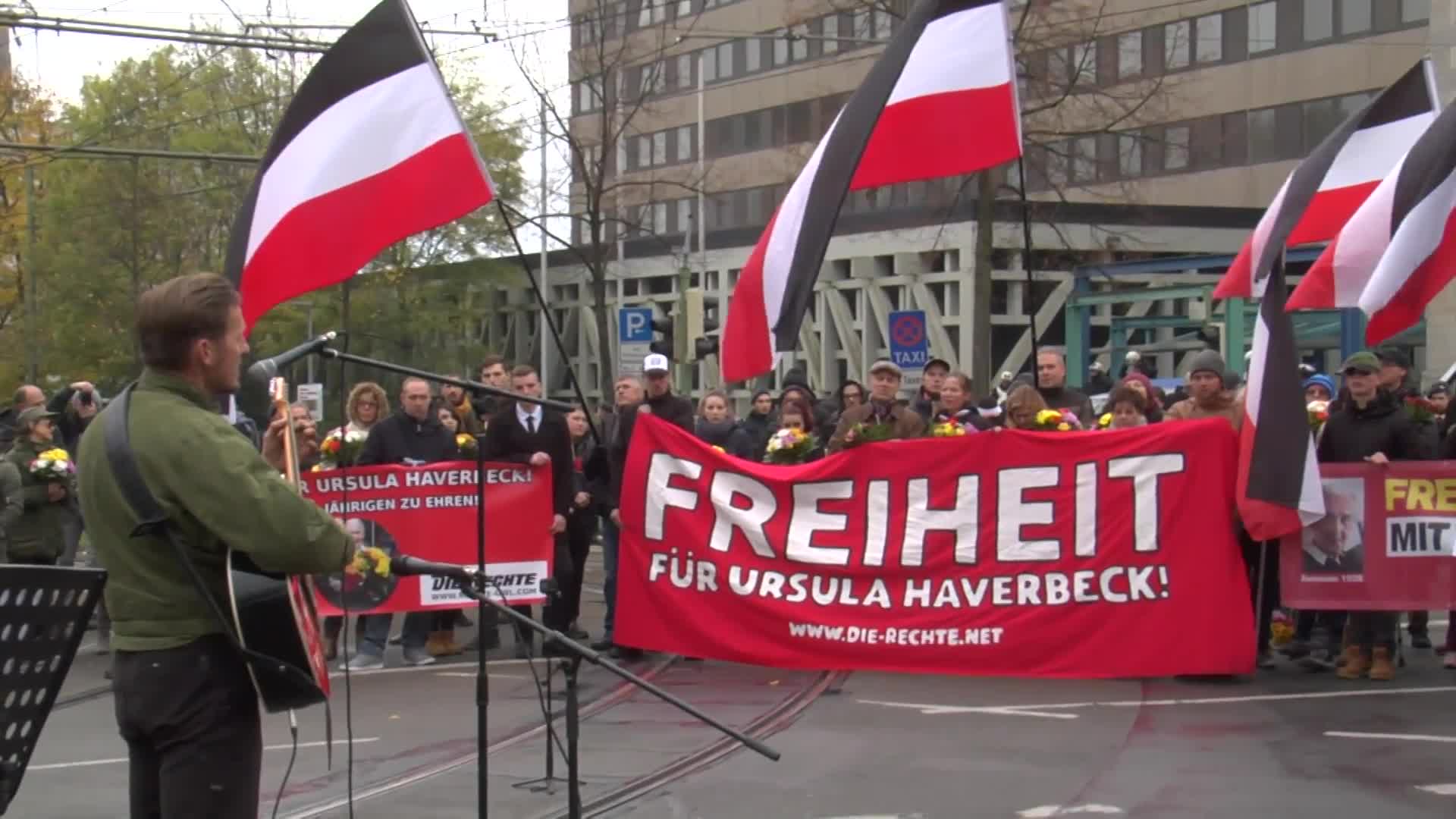 Germany Counter Protests Hit Bielefeld As Far Right Supporters Call For Holocaust Denier S Release Ruptly